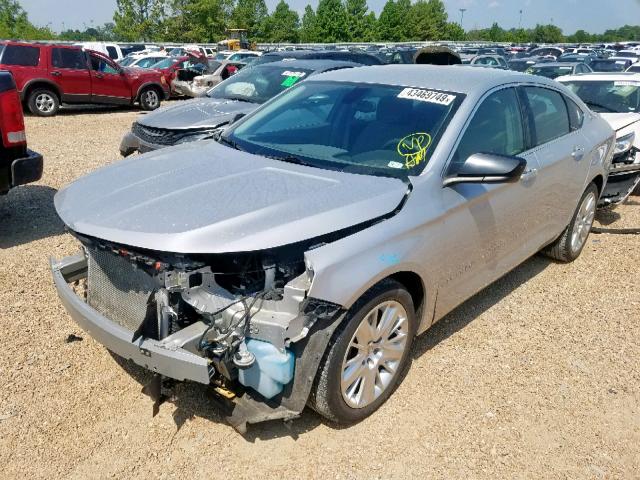 1G11Y5SL2EU131523 - 2014 CHEVROLET IMPALA LS SILVER photo 2