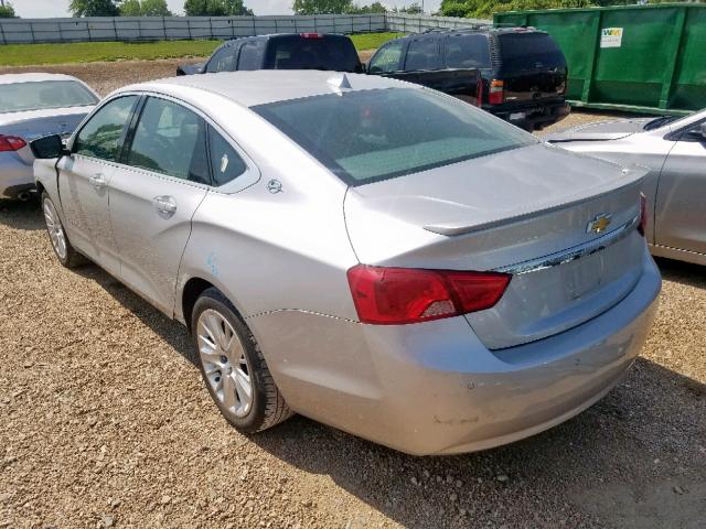 1G11Y5SL2EU131523 - 2014 CHEVROLET IMPALA LS SILVER photo 3