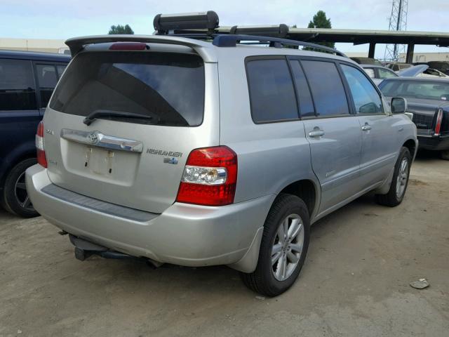 JTEEW21A570046386 - 2007 TOYOTA HIGHLANDER BEIGE photo 4