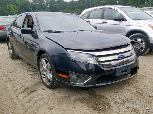 3FAHP0KC9BR290284 - 2011 FORD FUSION SPO BLACK photo 1