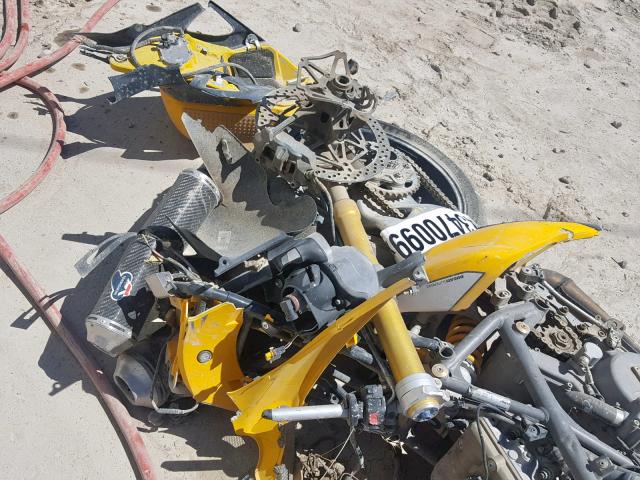 ZDM1XBEW67B006896 - 2007 DUCATI 1098 BASE YELLOW photo 6