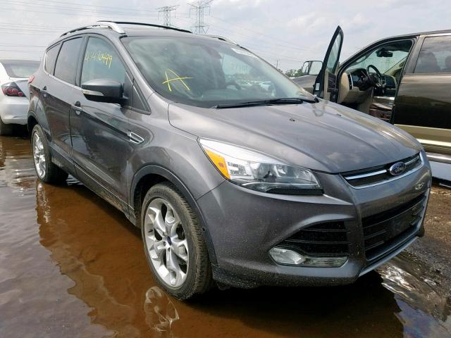 1FMCU9J98EUA35934 - 2014 FORD ESCAPE TIT GRAY photo 1