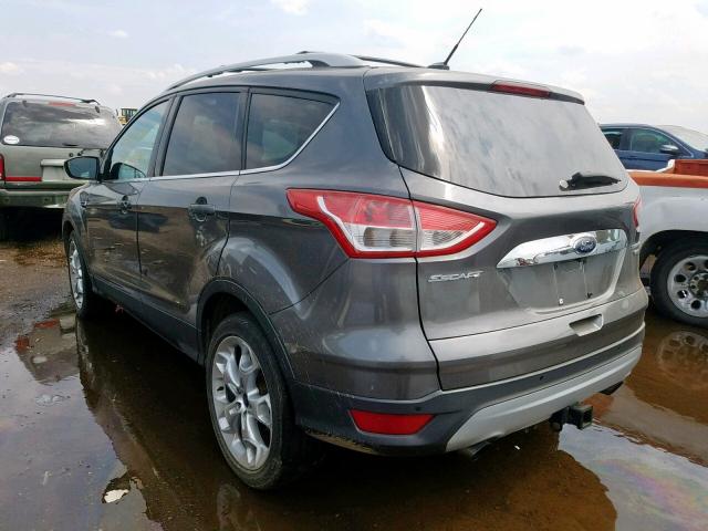 1FMCU9J98EUA35934 - 2014 FORD ESCAPE TIT GRAY photo 3