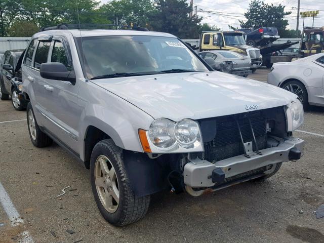 1J8HR58225C607964 - 2005 JEEP GRAND CHER SILVER photo 1