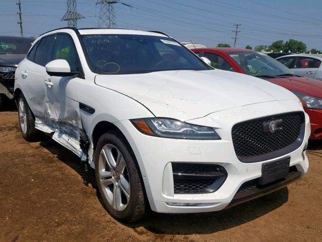 SADCL2GX0JA290839 - 2018 JAGUAR F-PACE R - WHITE photo 1