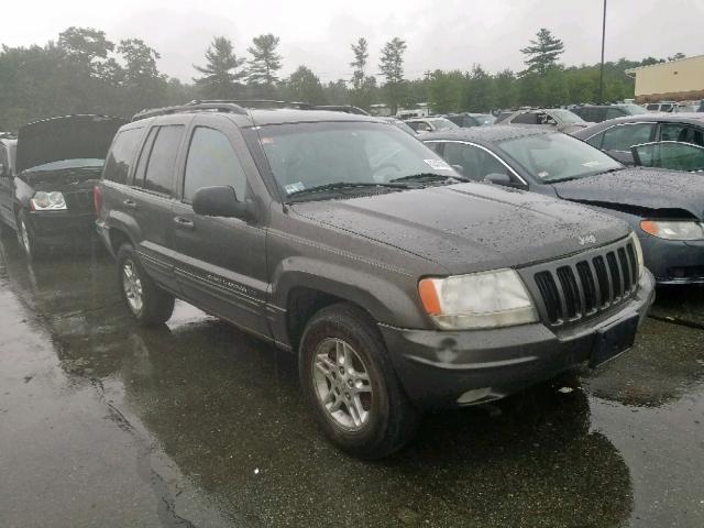 1J4GW58N2YC265839 - 2000 JEEP GRAND CHER GRAY photo 1