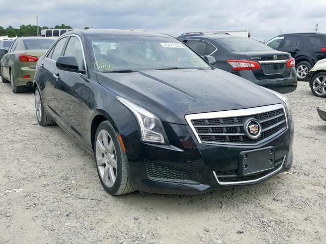 1G6AA5RAXE0100627 - 2014 CADILLAC ATS BLACK photo 1