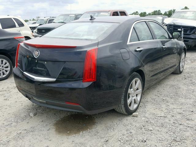 1G6AA5RAXE0100627 - 2014 CADILLAC ATS BLACK photo 4