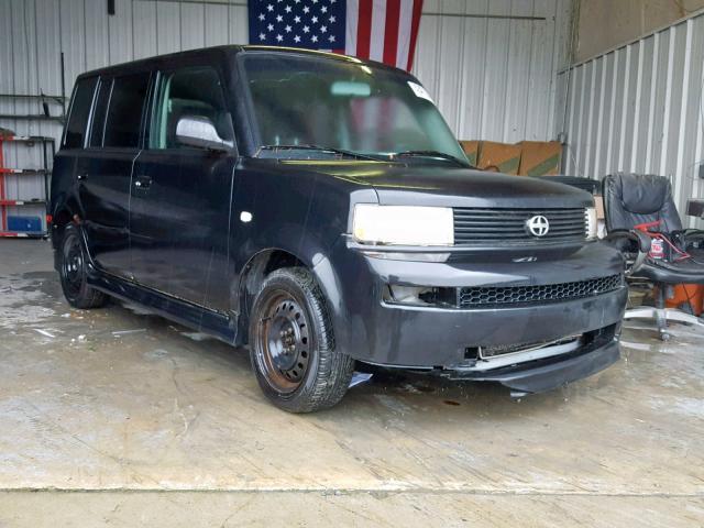 JTLKT334964123172 - 2006 TOYOTA SCION XB BLACK photo 1