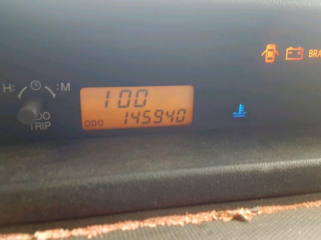 JTLKT334964123172 - 2006 TOYOTA SCION XB BLACK photo 8