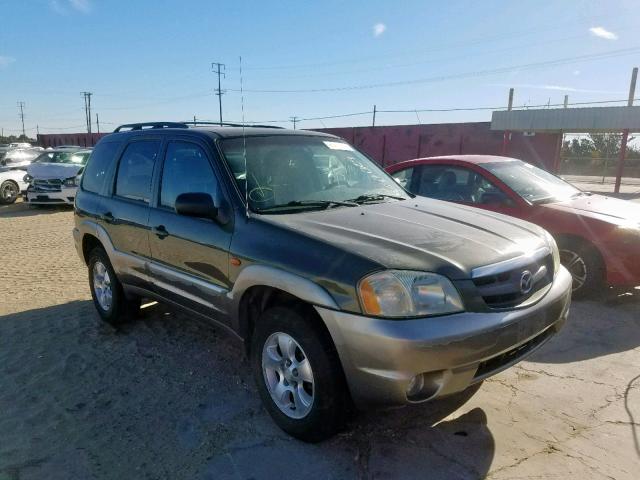 4F2CU09162KM64365 - 2002 MAZDA TRIBUTE LX GREEN photo 1