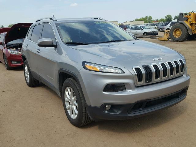 1C4PJMCBXGW156053 - 2016 JEEP CHEROKEE L GRAY photo 1