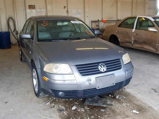 WVWRH63B14P107765 - 2004 VOLKSWAGEN PASSAT GLX GRAY photo 1