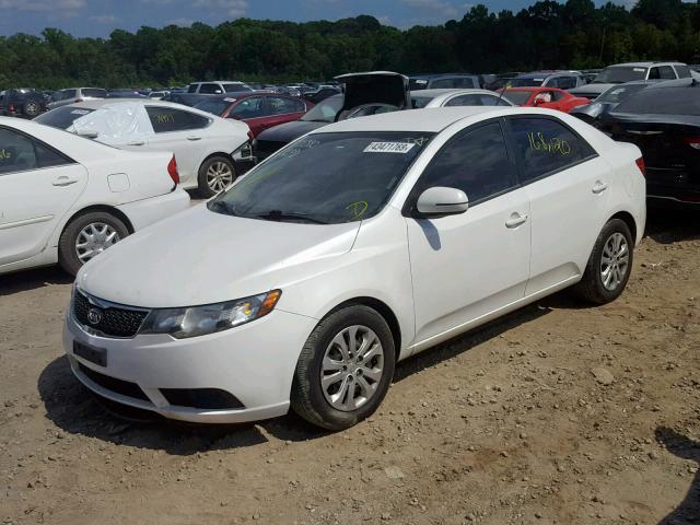 KNAFU4A23C5606029 - 2012 KIA FORTE EX WHITE photo 1