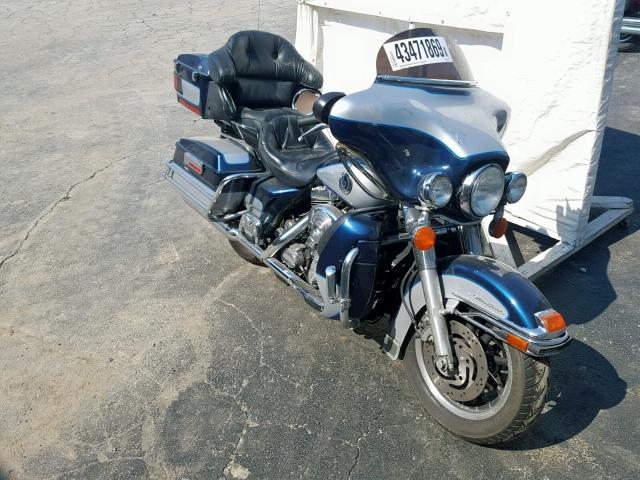 1HD1FCW161Y640252 - 2001 HARLEY-DAVIDSON FLHTCUI BLACK photo 1