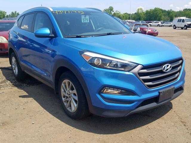 KM8J3CA40GU215536 - 2016 HYUNDAI TUCSON LIM BLUE photo 1