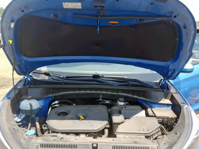 KM8J3CA40GU215536 - 2016 HYUNDAI TUCSON LIM BLUE photo 7