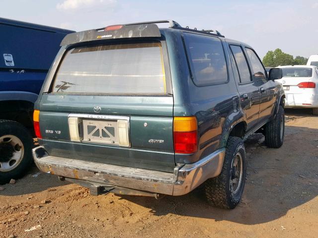 JT3VN39WXR0166172 - 1994 TOYOTA 4RUNNER VN GREEN photo 4