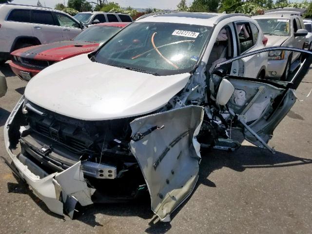 5J6RW1H91JL014143 - 2018 HONDA CR-V TOURI WHITE photo 2