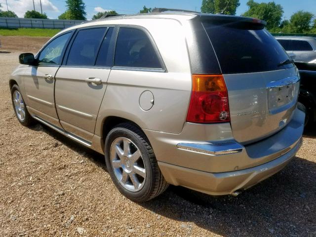 2A8GF78X17R249388 - 2007 CHRYSLER PACIFICA L GOLD photo 3