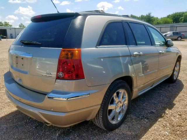 2A8GF78X17R249388 - 2007 CHRYSLER PACIFICA L GOLD photo 4