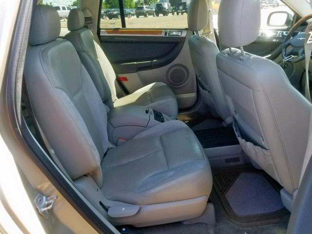 2A8GF78X17R249388 - 2007 CHRYSLER PACIFICA L GOLD photo 6