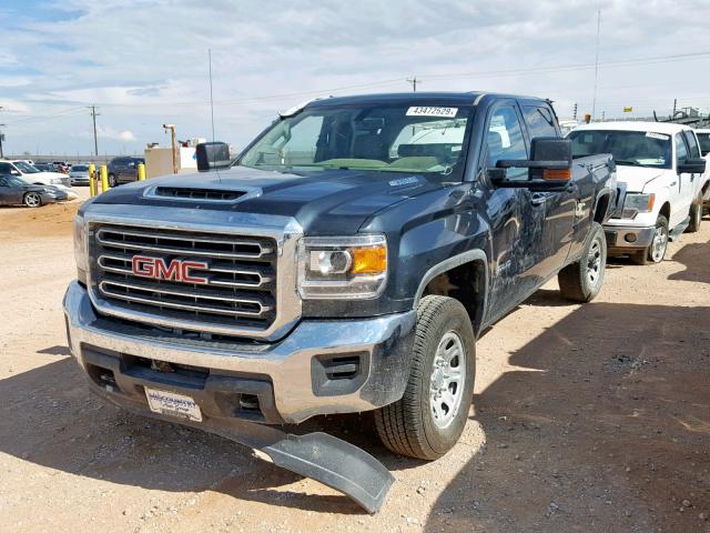 1GT42TCY0KF159695 - 2019 GMC SIERRA K35 BLUE photo 2