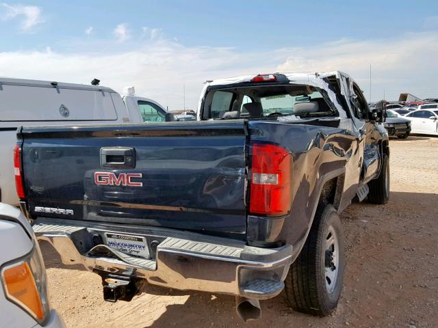 1GT42TCY0KF159695 - 2019 GMC SIERRA K35 BLUE photo 4