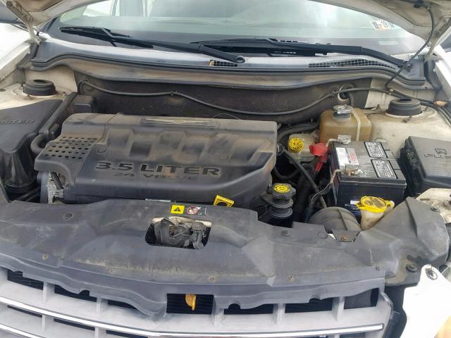 2C8GM68444R646844 - 2004 CHRYSLER PACIFICA WHITE photo 7