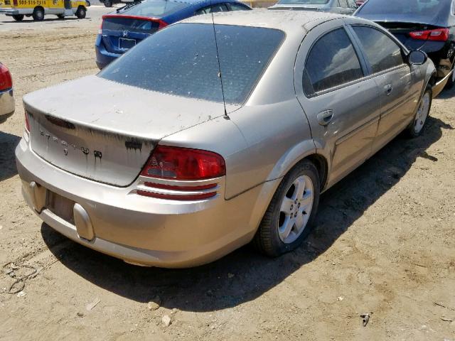 1B3EL46R62N193532 - 2002 DODGE STRATUS SE GOLD photo 4