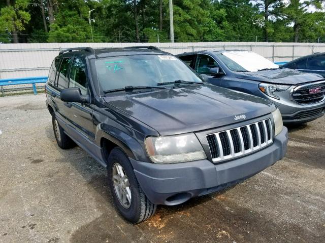 1J4GX48S44C433228 - 2004 JEEP GRAND CHER GRAY photo 1