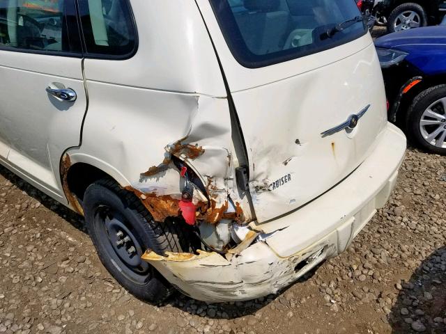 3A8FY48B28T130885 - 2008 CHRYSLER PT CRUISER WHITE photo 10