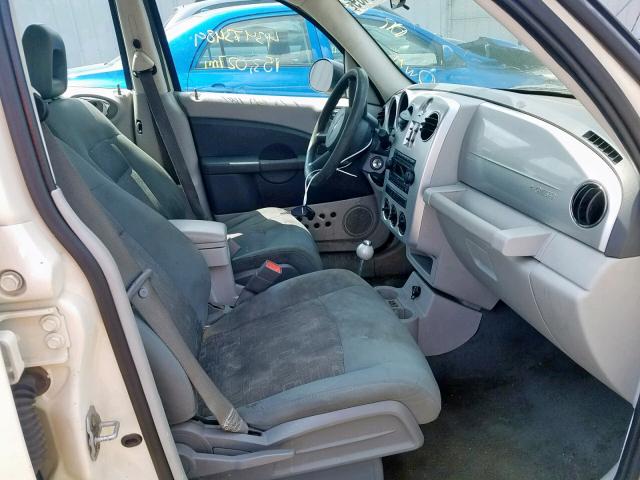 3A8FY48B28T130885 - 2008 CHRYSLER PT CRUISER WHITE photo 5