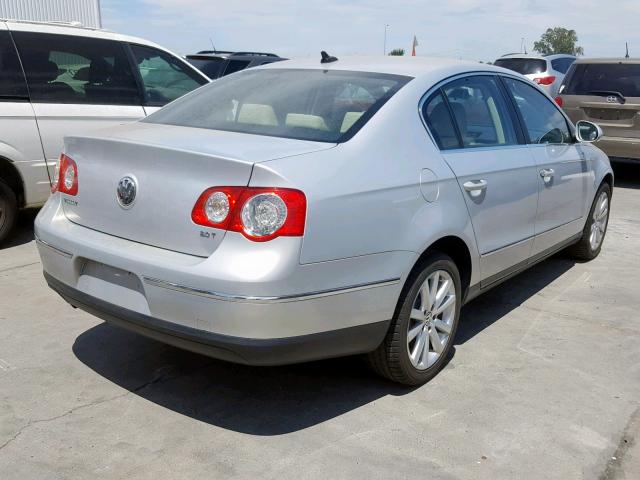 WVWJM7AN9AE104387 - 2010 VOLKSWAGEN PASSAT KOM SILVER photo 4