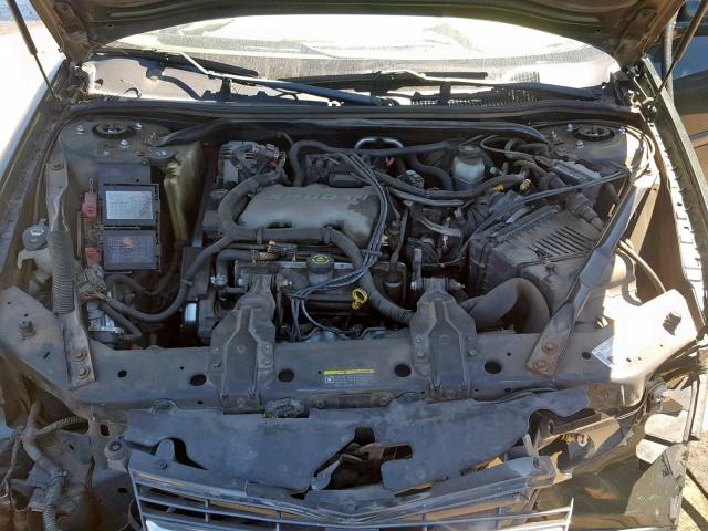 2G1WF52E729266227 - 2002 CHEVROLET IMPALA GREEN photo 7