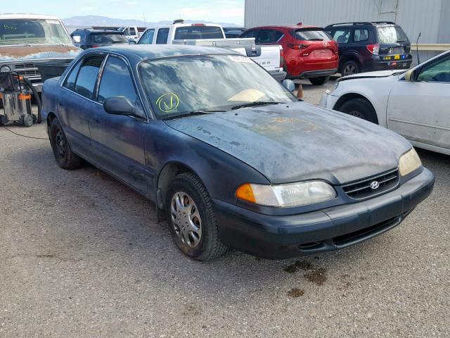 KMHCF21T9SU147568 - 1995 HYUNDAI SONATA GL GREEN photo 1