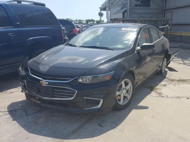 1G1ZB5ST7GF281591 - 2016 CHEVROLET MALIBU LS 黑色 照片 2
