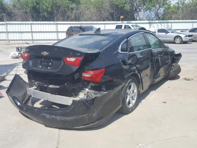 1G1ZB5ST7GF281591 - 2016 CHEVROLET MALIBU LS 黑色 照片 4