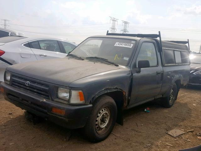 JT4RN81A9N5134157 - 1992 TOYOTA PICKUP 1/2 GRAY photo 2