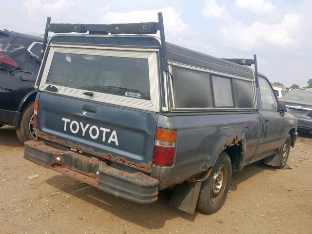 JT4RN81A9N5134157 - 1992 TOYOTA PICKUP 1/2 GRAY photo 4