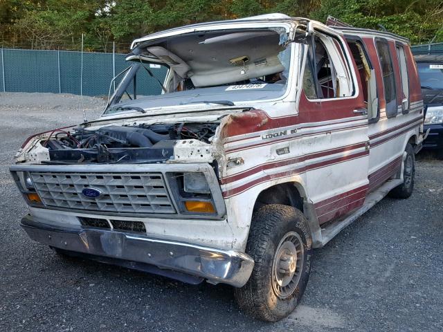 1FTEE14NXJHB42040 - 1988 FORD E150 TWO TONE photo 2