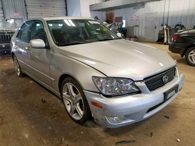 JTHBD192230065118 - 2003 LEXUS IS 300 SILVER photo 1