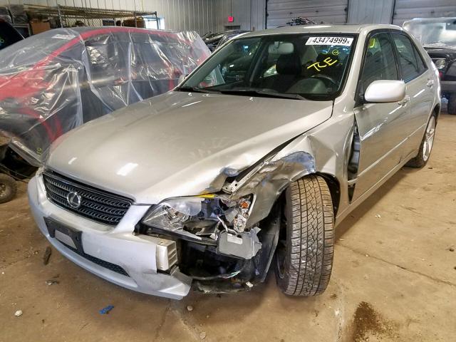 JTHBD192230065118 - 2003 LEXUS IS 300 SILVER photo 2