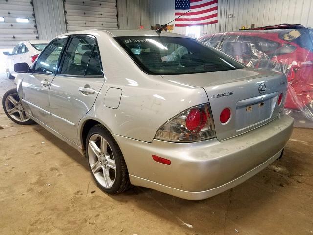 JTHBD192230065118 - 2003 LEXUS IS 300 SILVER photo 3