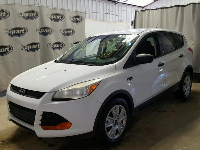 1FMCU0F7XDUC48370 - 2013 FORD ESCAPE S WHITE photo 2