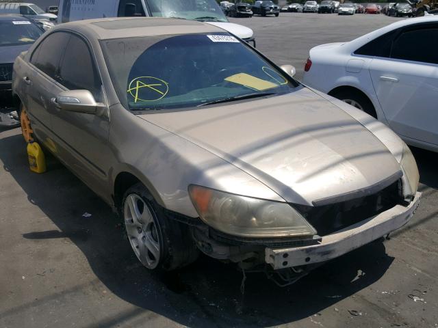 JH4KB16555C018249 - 2005 ACURA RL GOLD photo 1