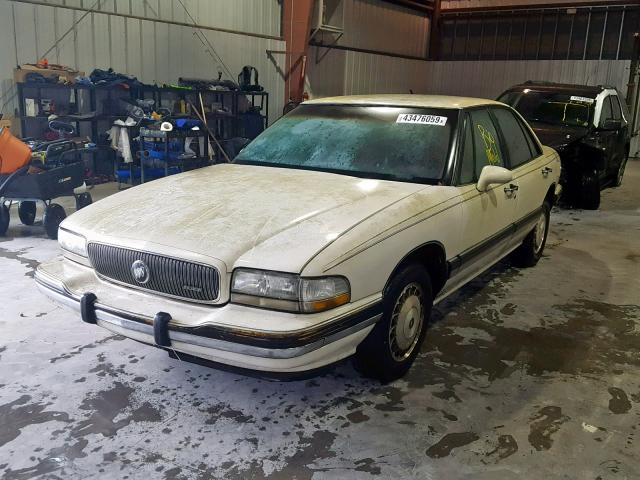 1G4HR53L2NH401422 - 1992 BUICK LESABRE LI WHITE photo 2