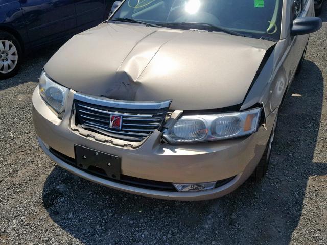 1G8AL55F76Z126747 - 2006 SATURN ION LEVEL GOLD photo 9