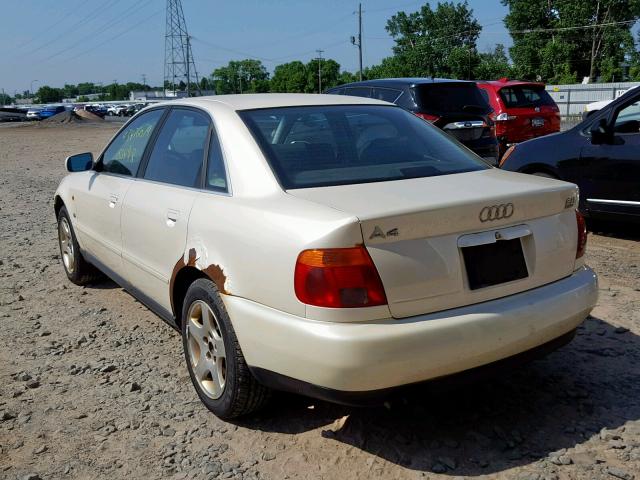 WAUEA88DXVA091706 - 1997 AUDI A4 2.8 QUA WHITE photo 3