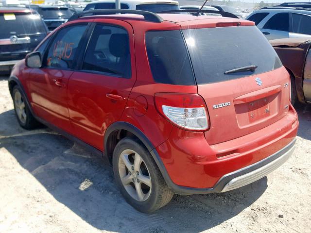 JS2YB413575104676 - 2007 SUZUKI SX4 RED photo 3